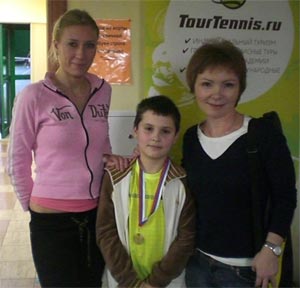 соревнования по теннису фото с мамой